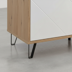 MUEBLE TV EN ROBLE 183x55 cm SUECIA