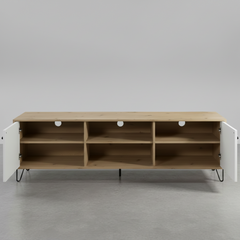 MUEBLE TV EN ROBLE 183x55 cm SUECIA