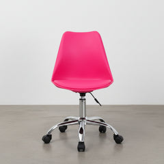 SILLA ESCRITORIO NORDICA CON COJIN ACOLCHADO ADRIANA