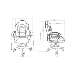 SILLA GAMING JUVENIL ZOE - PARA LOS MAS PEQUEÑOS DEL HOGAR