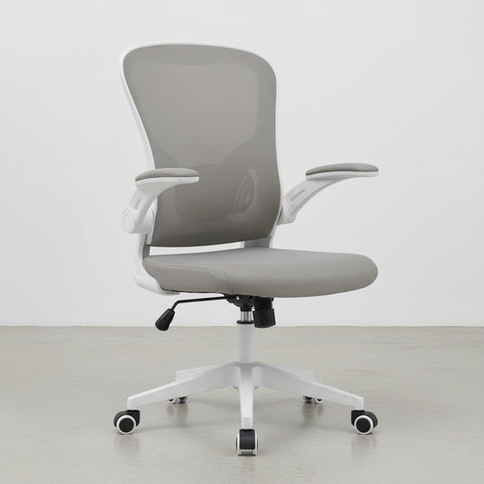 SILLA DE OFICINA ERGONOMICA EN TEJIDO 3D CON SOPORTE LUMBAR Y RUEDAS PATRIX