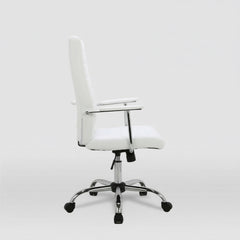 SILLA OFICINA CON RUEDAS TAPIZADA POLIPIEL LARA