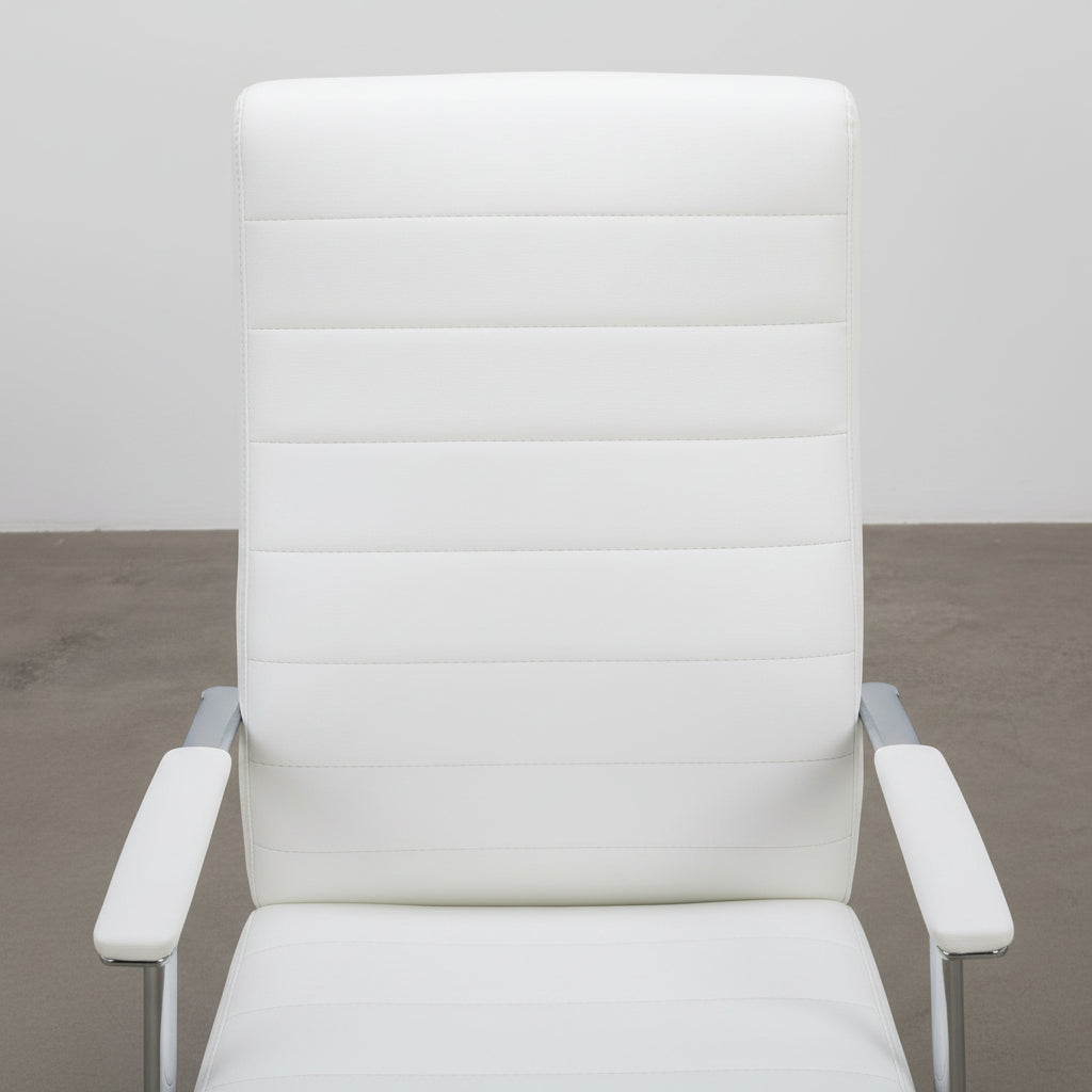 SILLA OFICINA EN PIEL SINTETICA CON RUEDAS LARA