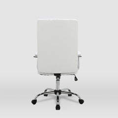 SILLA OFICINA CON RUEDAS TAPIZADA POLIPIEL LARA