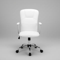 SILLA OFICINA CON RUEDAS TAPIZADA POLIPIEL MAGALI