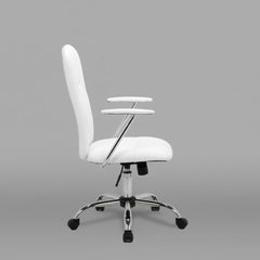 SILLA OFICINA CON RUEDAS TAPIZADA POLIPIEL MAGALI