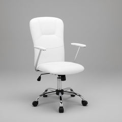 SILLA OFICINA CON RUEDAS TAPIZADA POLIPIEL MAGALI