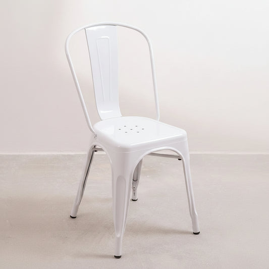 SILLA COMEDOR APILABLE EN ACERO ESSEX
