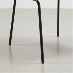 PACK 2 SILLAS DE COMEDOR EN TELA BEIGE Y PATAS METALICAS IVET