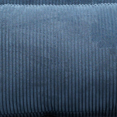 SILLÓN CONVERTIBLE EN TELA PANA CON PATAS METALICAS KIARA