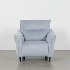 SILLON CON RELAX EN TELA GRIS VENTURA