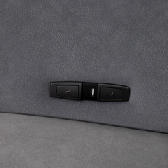 SILLON CON RELAX EN TELA GRIS VENTURA