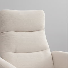 SILLON RECLINABLE Y GIRATORIO CON RELAX EN TELA LENOX