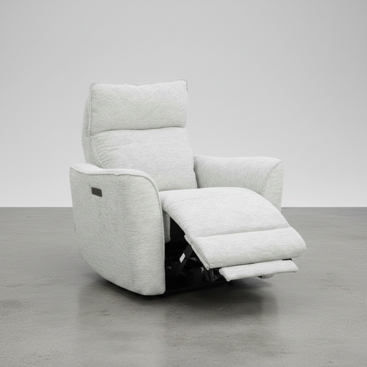 SILLON RECLINABLE CON RELAX EN TELA KAO