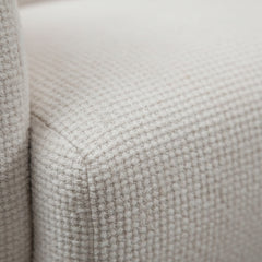 SILLON TAPIZADO TELA ACUALINE PATAS METALICAS NEGRAS NUBIRA