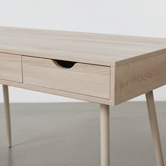 SECRETÁRIA DOBRÁVEL 120x62 cm EM AÇO PRETO E MDF CARVALHO ENVELHECIDO GARONA (Cópia)